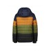Moodstreet winterjas jacket colored strokes M107-6221